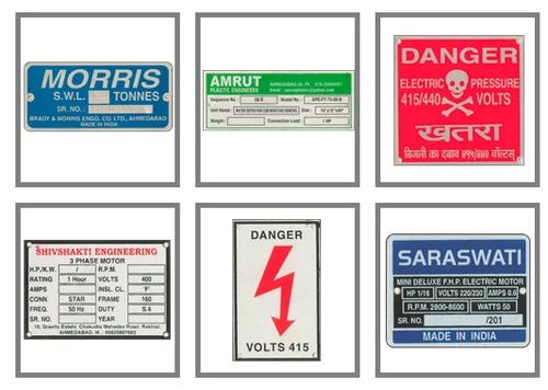 Custom Aluminum Nameplates